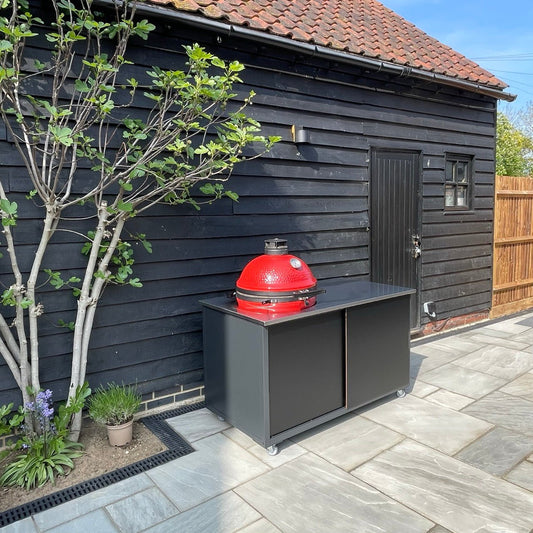 BIG4SPACE 150 Kamado Cabinet: Midnight Black Limited Edition - KamadoSpace