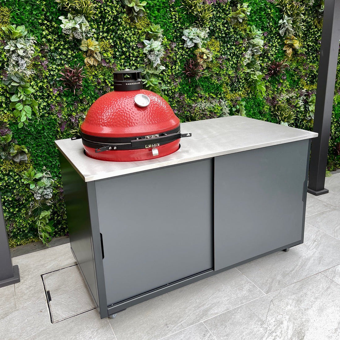 BIG4SPACE 150 outdoor kitchen for Kamado Joe 2. Newcastle upon Tyne. - KamadoSpace