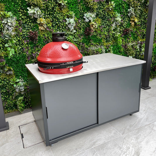 BIG4SPACE 150 outdoor kitchen for Kamado Joe 2. Newcastle upon Tyne. - KamadoSpace