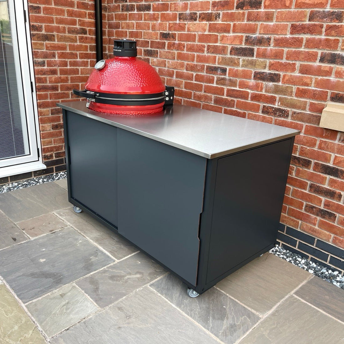 BIG4SPACE 150 outdoor kitchens for Kamado Joe classic 3. Newark. - KamadoSpace
