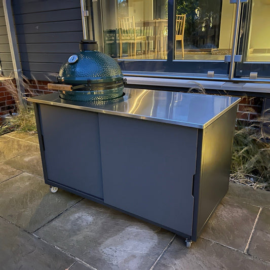 BIG4SPACE outdoor kitchen for Big Green Egg. King's Lynn. - KamadoSpace