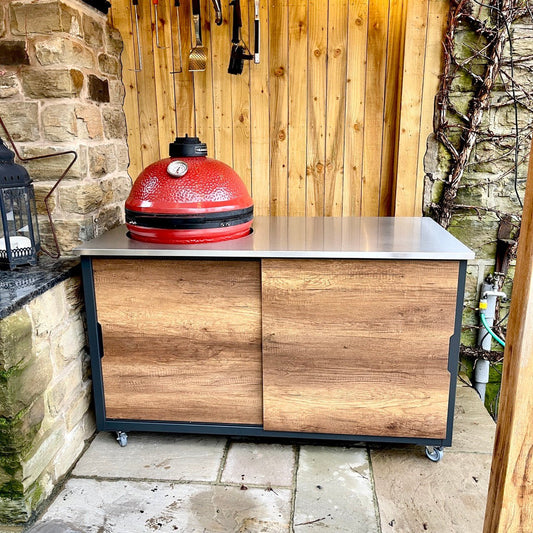 BIG4SPACE Outdoor Kitchen for Kamado Joe: Luxury and Functionality Combined - KamadoSpace
