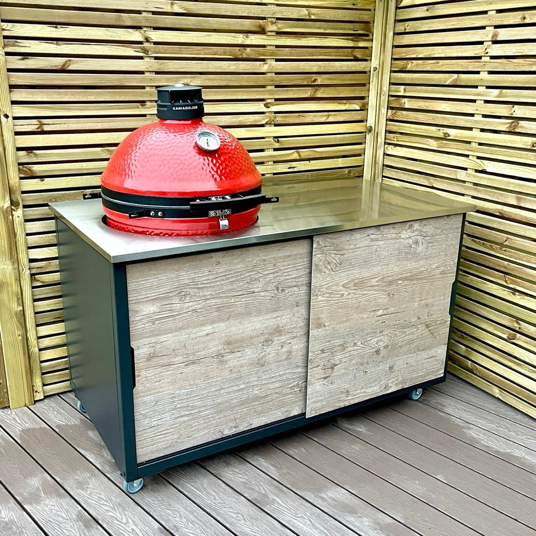 BIG4SPACE outdoor kitchen island. Telford. - KamadoSpace
