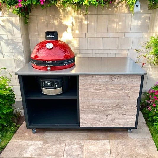 Kamado Joe Konnected Deserves the BIG4SPACE Kamado Table - KamadoSpace