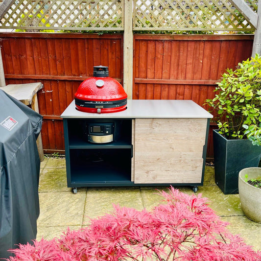 The Ultimate Outdoor Upgrade: BIG4SPACE Kamado Kitchen for the Kamado Joe Konnected Joe - KamadoSpace
