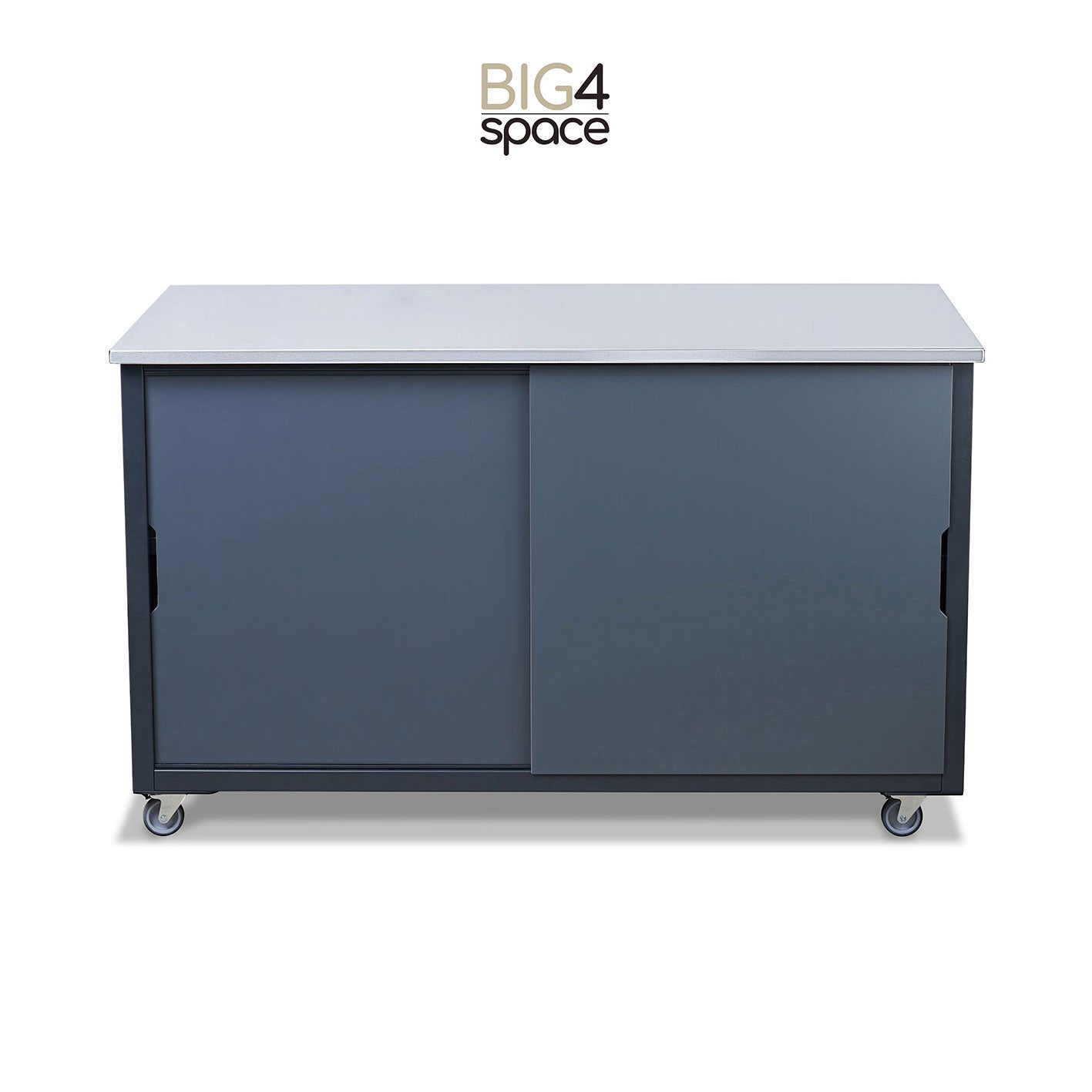 BIG4SPACE 150 pizza table carbon gray - KamadoSpace