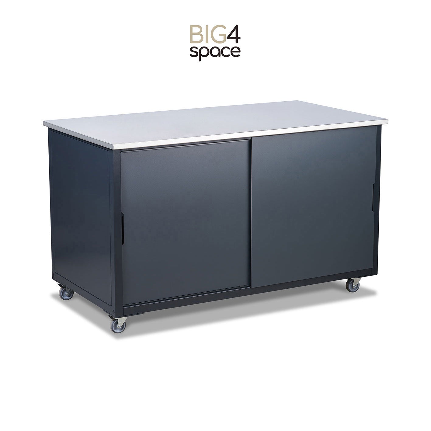 BIG4SPACE 150 pizza table carbon gray - KamadoSpace