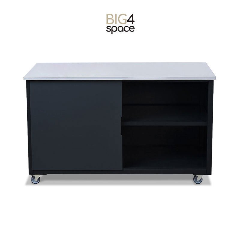 BIG4SPACE 150 pizza table midnight black (LIMITED EDITION) - KamadoSpace