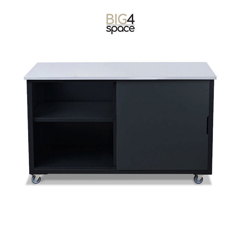 BIG4SPACE 150 pizza table midnight black (LIMITED EDITION) - KamadoSpace