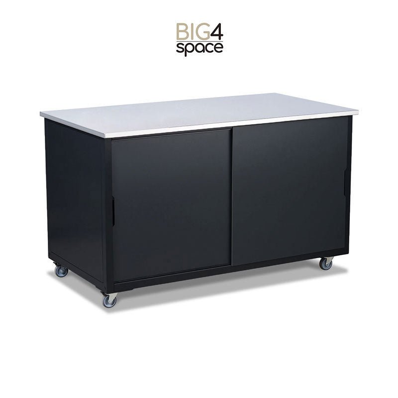 BIG4SPACE 150 pizza table midnight black (LIMITED EDITION) - KamadoSpace