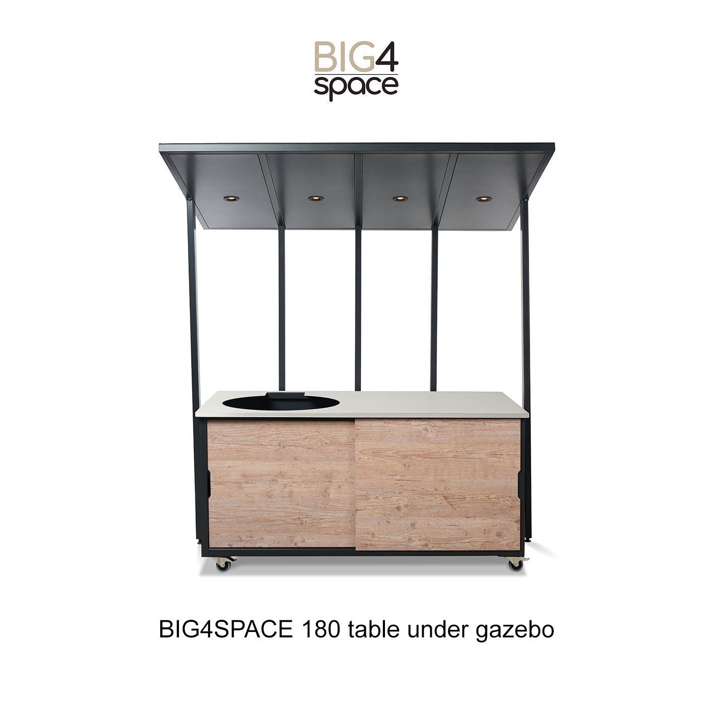 BIG4SPACE BBQ Gazebo - KamadoSpace - Gazebo - Pergola - Shelter