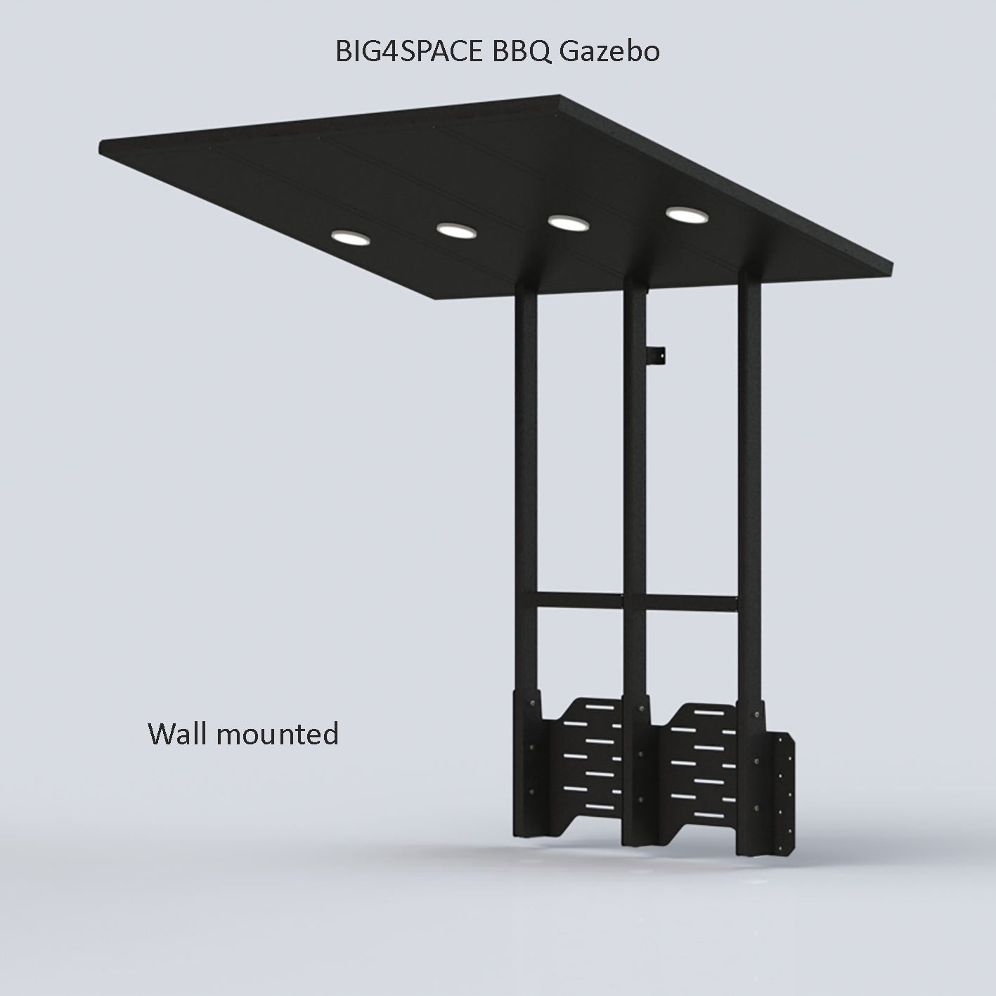 BIG4SPACE BBQ Gazebo - KamadoSpace