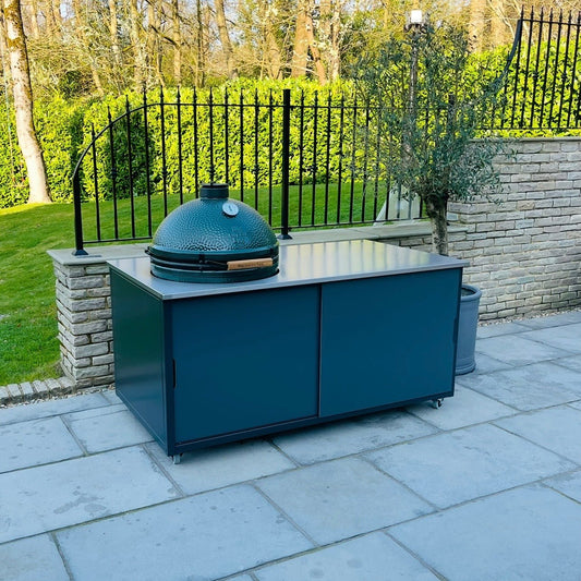 Best Big Green Egg Table UK (2026): Why BIG4SPACE Is the Ultimate Outdoor Kitchen Upgrade - KamadoSpace