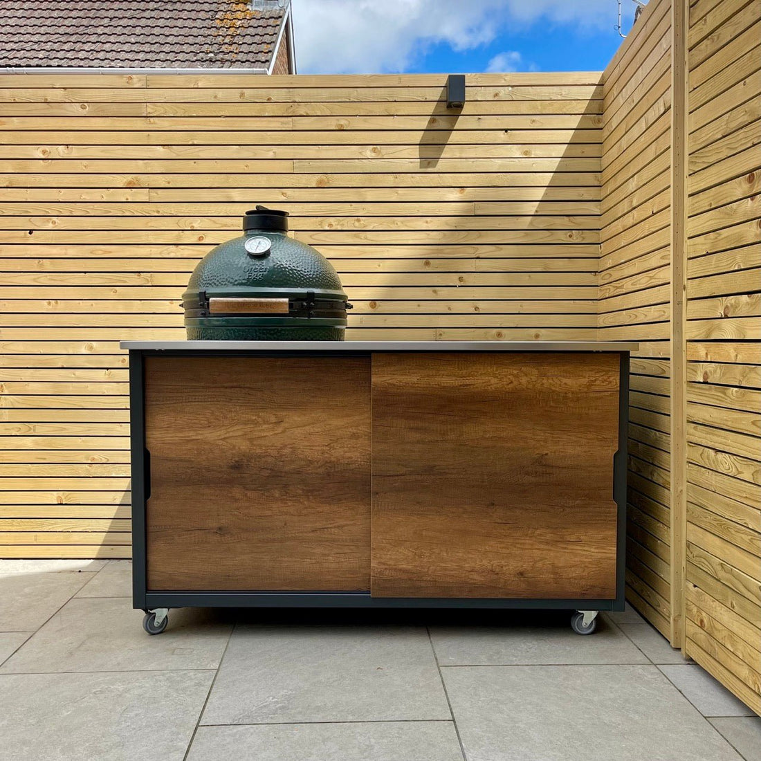 BIG4SPACE 150 – The Ultimate Table for Big Green Egg Large - KamadoSpace