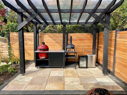 BIG4SPACE Kamado Kitchen Installed in St Albans - KamadoSpace