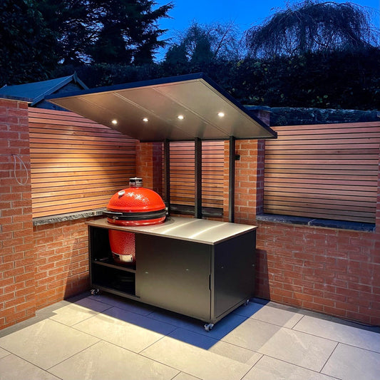 The Ultimate BBQ Setup: BIG4SPACE Kamado Kitchen and BBQ Gazebo - KamadoSpace