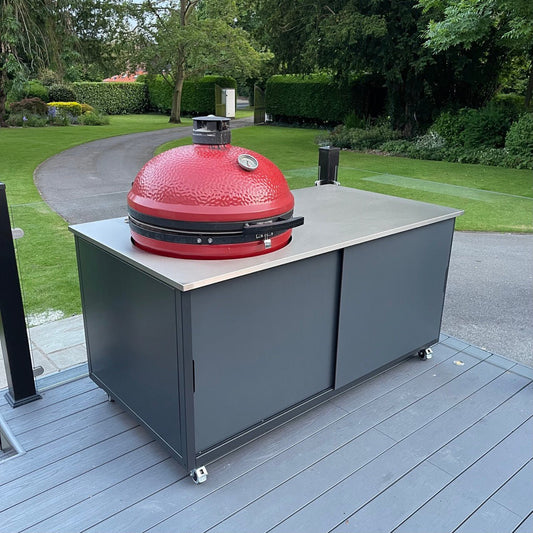 Upgrade Your Outdoor Cooking with the Premium BIG4SPACE 180 Kamado Kitchen - KamadoSpace